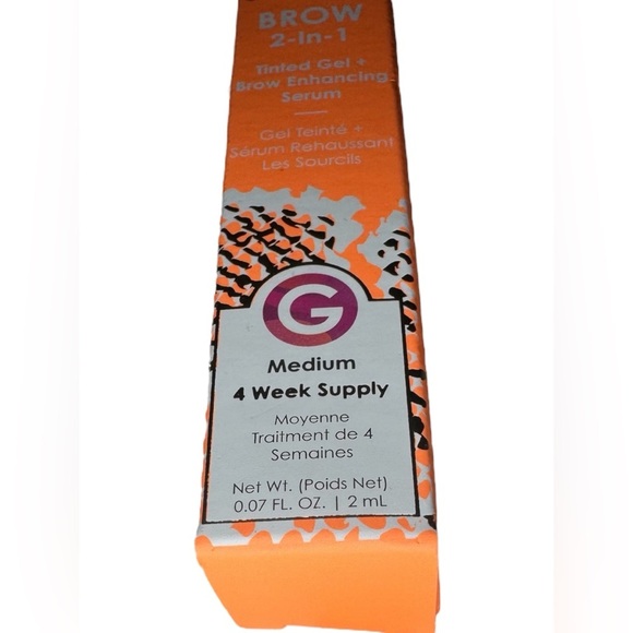 Grande Cosmetics GrandeBROW 2-in-1 Tinted Brow Gel + Brow Enhancing Serum BNIB - Picture 7 of 16